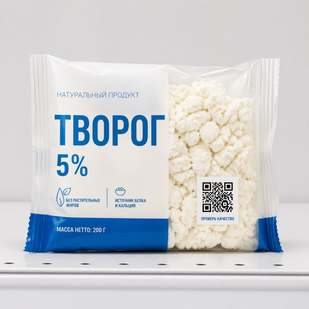 Честный знак на творог