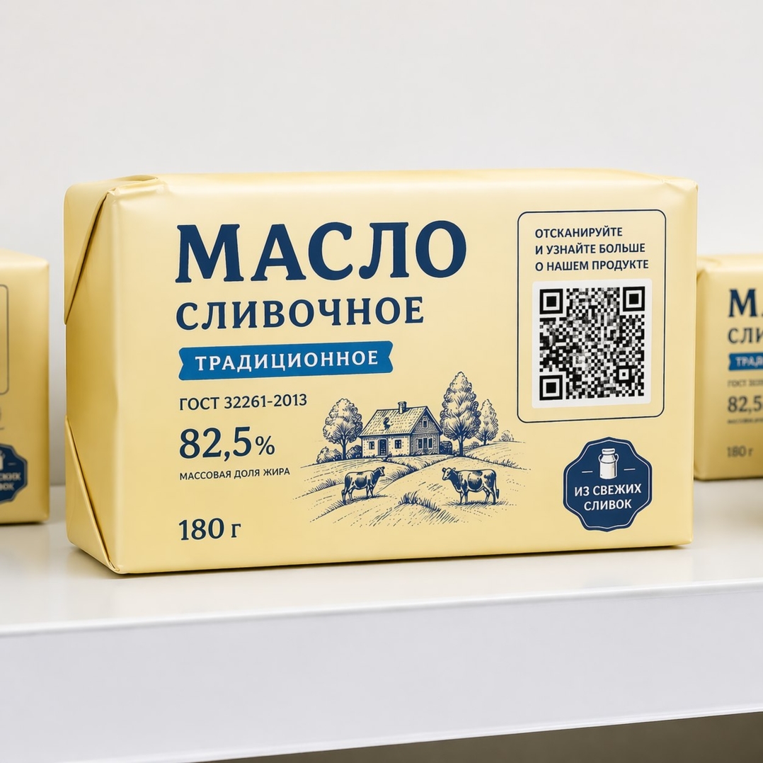 Честный знак на сливочное масло